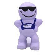 PU smiley glasses man