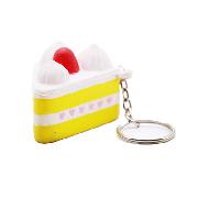 PU triangle cake pendant