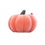 PU flocking Halloween pumpkin