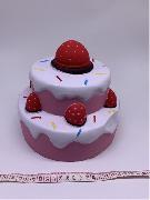 PU oversized strawberry cake